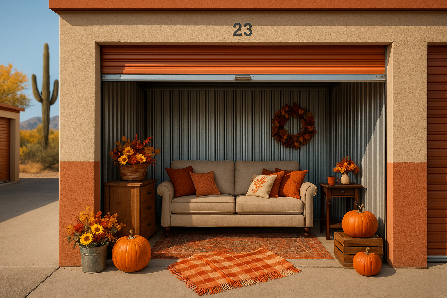 Cozy Fall Storage in Tucson AZ | Tucson Lock Storage