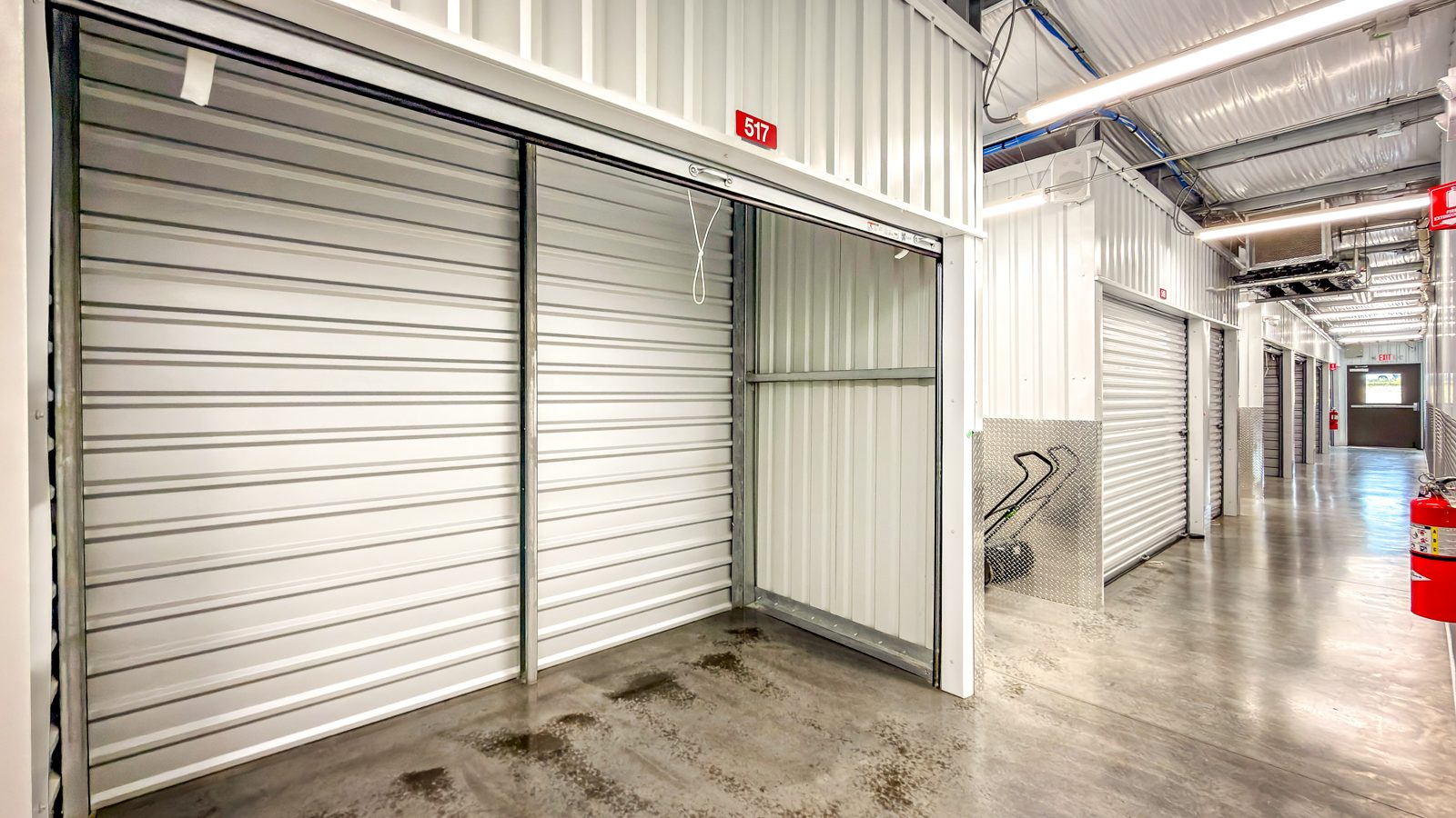 10x5 climate-controlled storage units, serving Peaks Mill, KY
