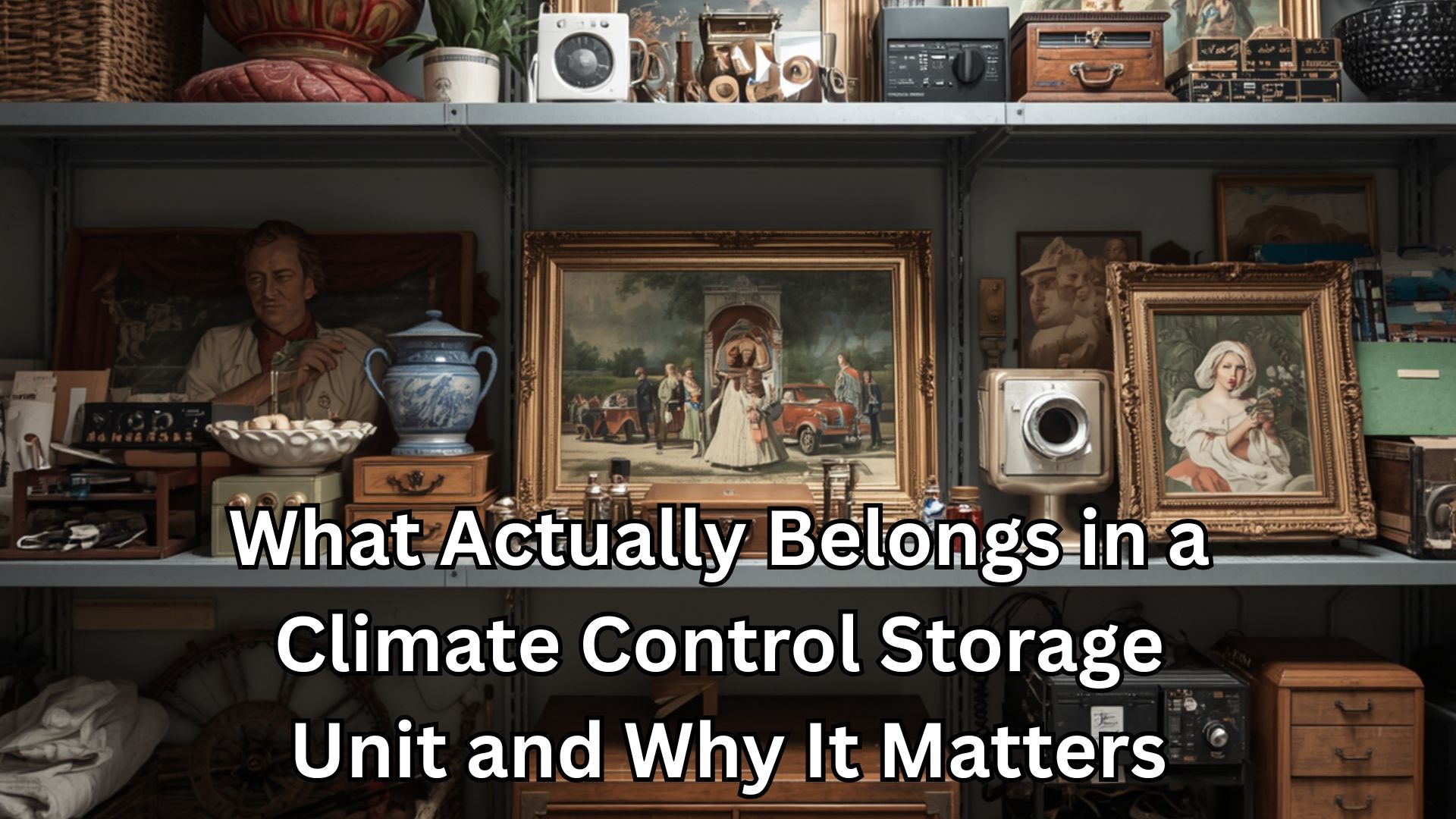 What Belongs in Climate-Controlled Storage