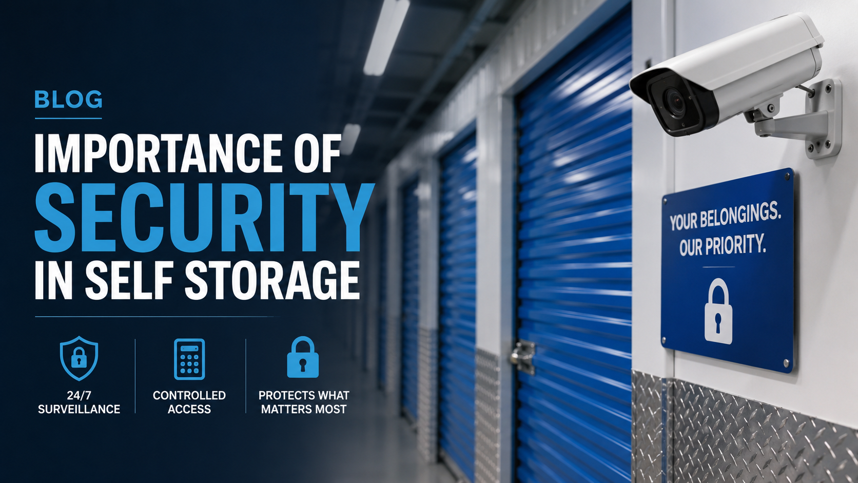 Security Of Storage Importance of Security in Self Storage
