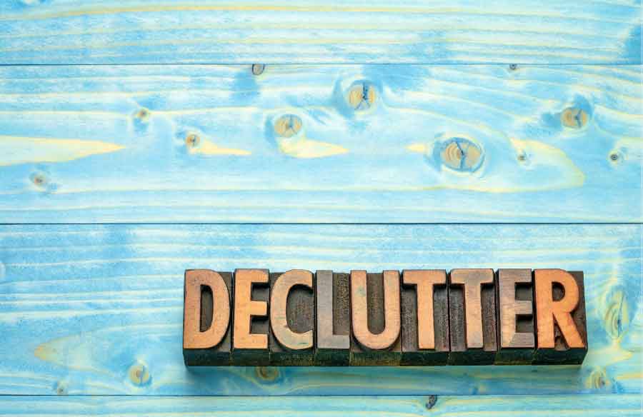 Header Clutter Decluttering for 2024 | Lockaway Storage