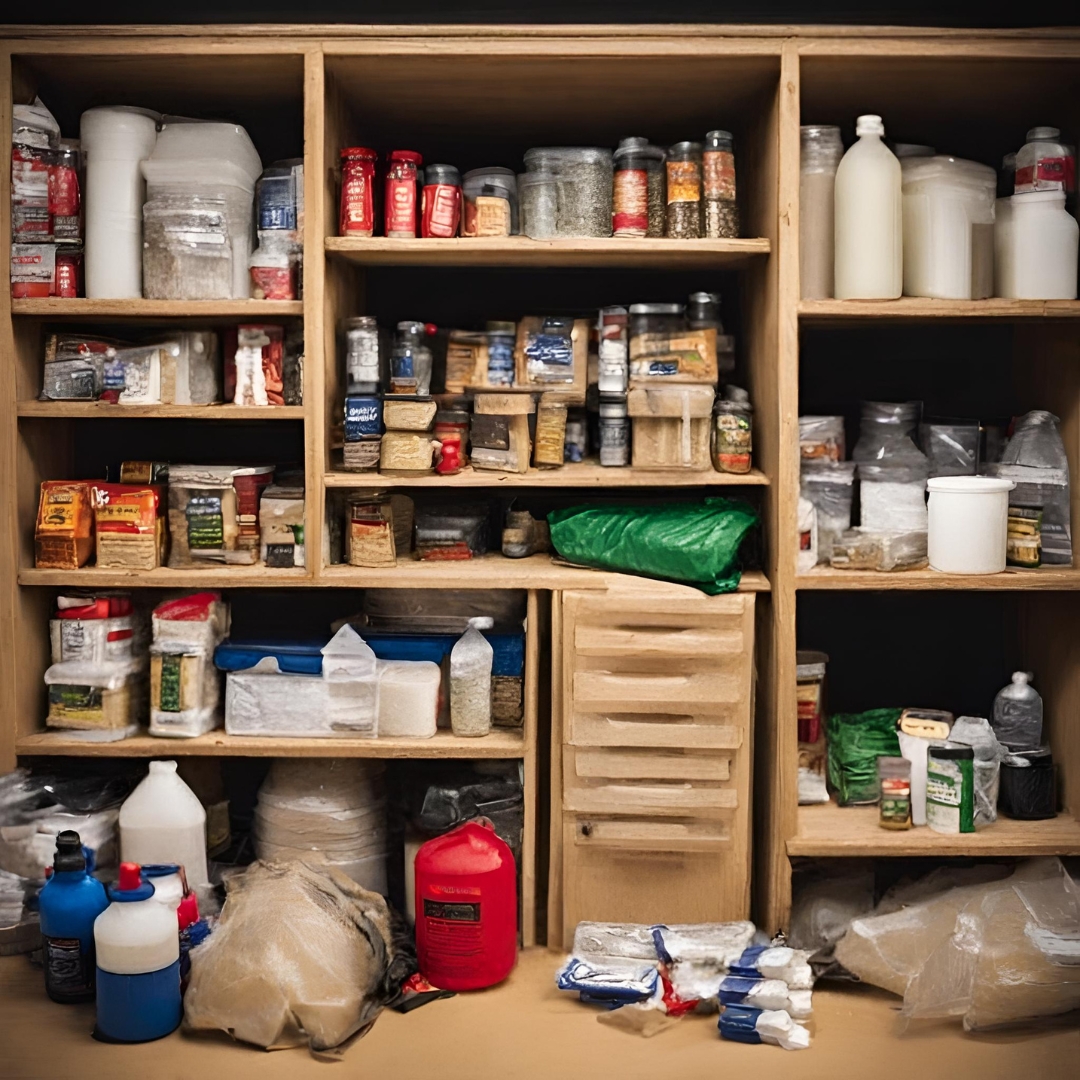 Prepper Storage Examples Prepper Supplies in Emergency Scenarios