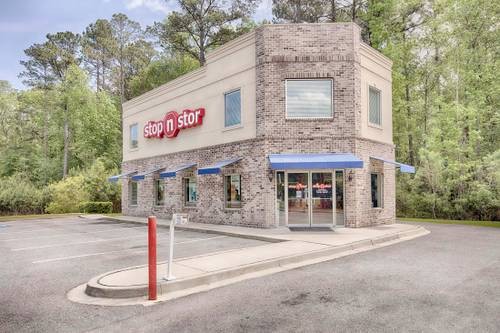 Front entrance to storage facility